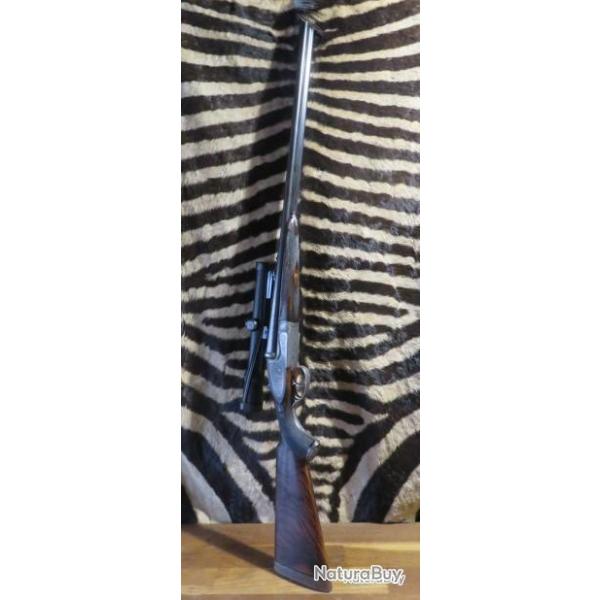 Express juxtapos� � platines LEBEAU-COURALLY cal.375H&H canons 63 cm + lunette ZEISS