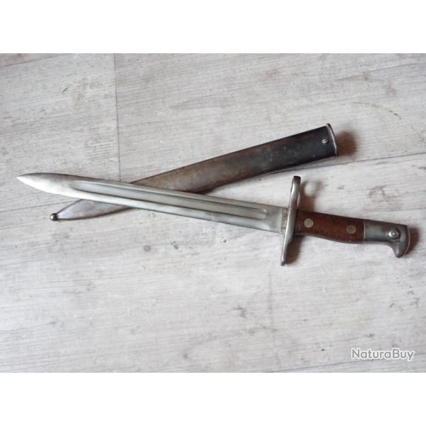 197595 Baionnette Suisse pour fusil Schmidt Rubin 1889