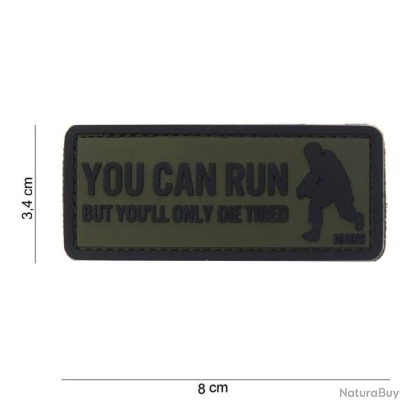 Patch 3D PVC You can run vert | 101 Inc (0001 0890)