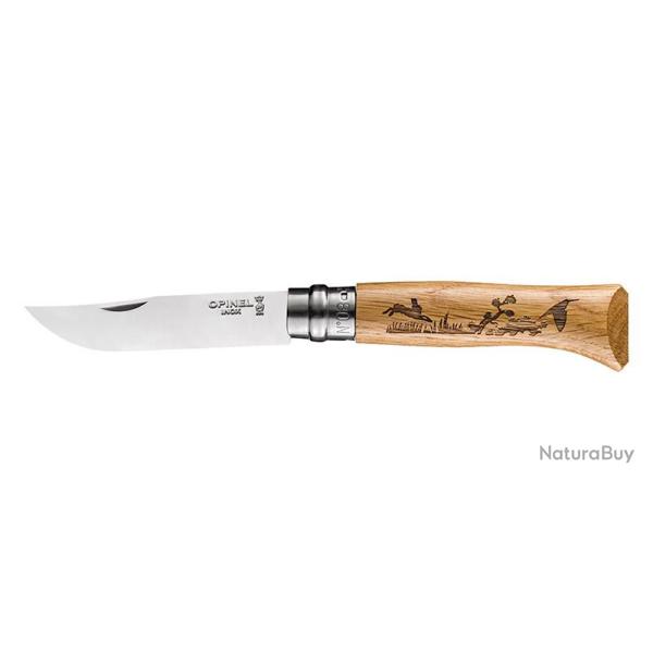 Opinel ANIMALIA CHENE 8 VRI LIEVRE