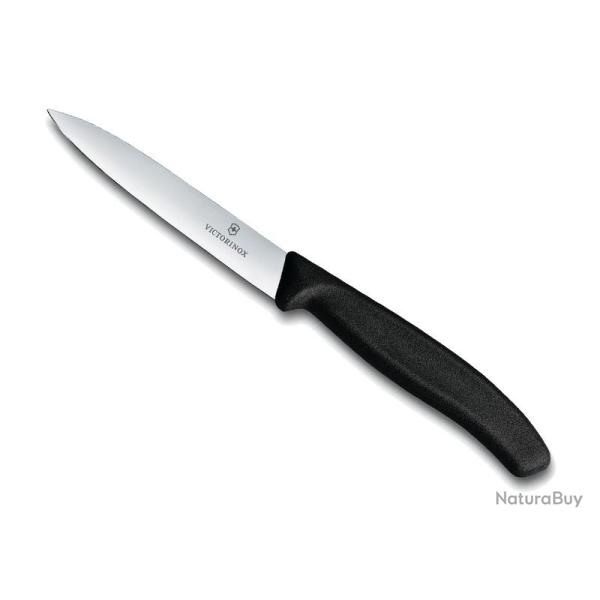 COUTEAU OFFICE VICTORINOX 10CM NOIR