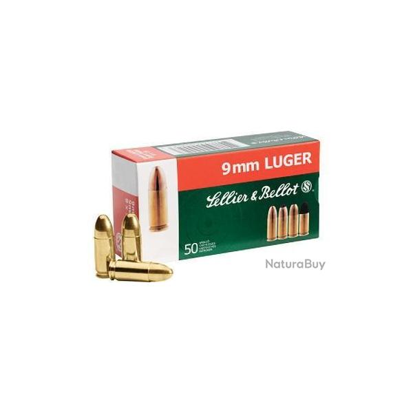 SELLIER BELLOT cal.9X19 FMJ 124GR X50