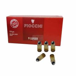 FIOCCHI 9X19 FMJ 124GRS X50