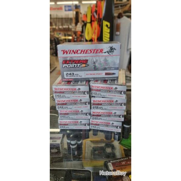 2 boites de 20 Balles 243 Winchester 95 gr