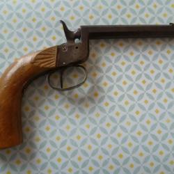 RARE PISTOLET DE SALON ATYPIQUE EN CALIBRE 5.5 MM, TR&Egrave;S BON ETAT