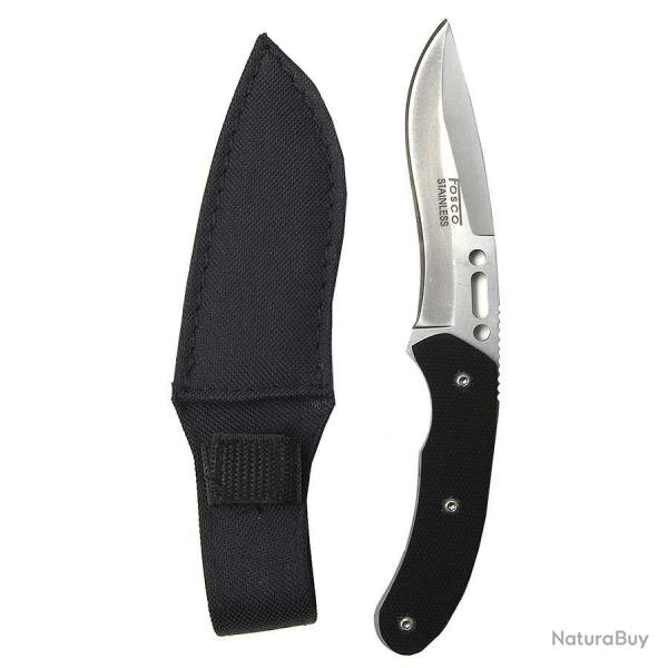 Couteau Inox avec tui toile