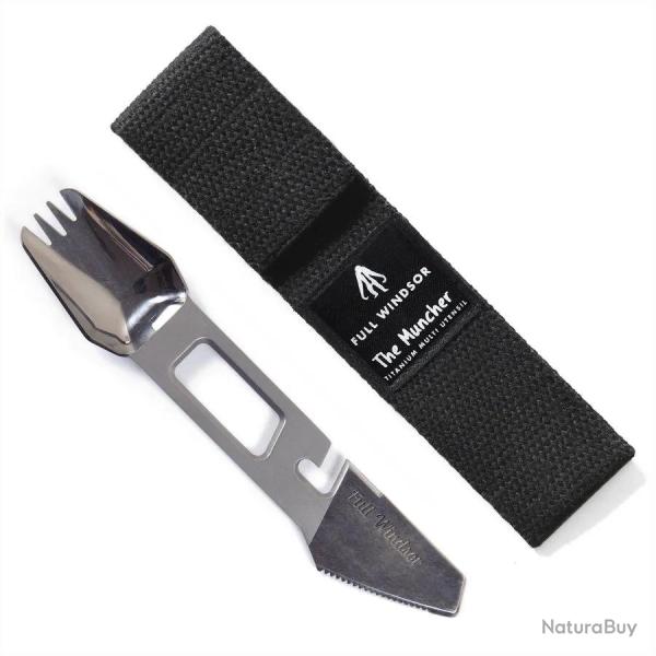Couverts Multi Fonctions The Muncher Titane Full Windsor