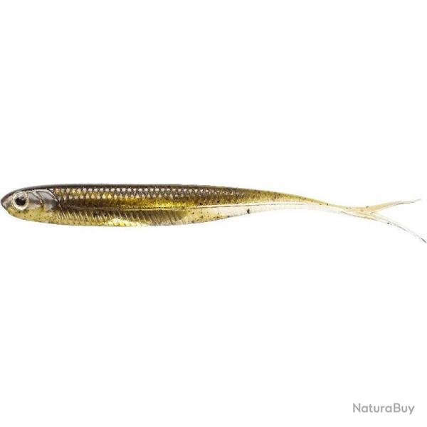 Leurre Souple Fish Arrow Flash J Split 7,5cm 2g 7,5cm par 7 Green Pumpkin Silver