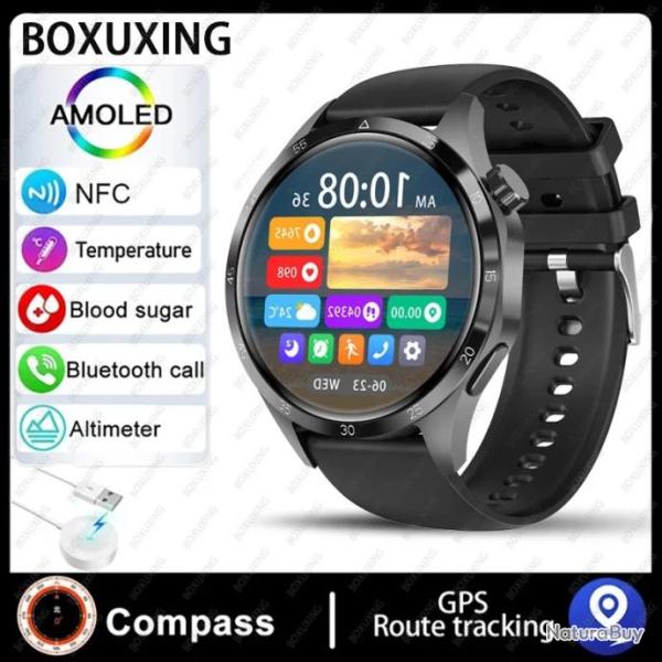 Montre Connect�e GPS Xiaomi GT4 Pro �cran HD AMOLED 2024x360 - Noir LIVRAISON OFFERTE
