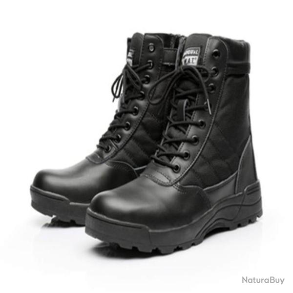 bottes hommes militaire NOIR