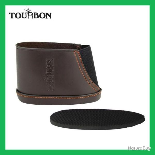 Tourbon fusil de chasse Buttstock tampon de recul en cuir avec 3 Inserts