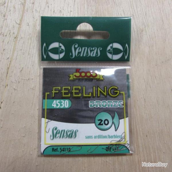 Hame�ons sans ardillon non mont�s de marque SENSAS n�20