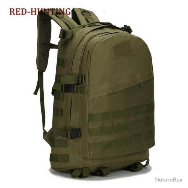 Sac a Dos Militaire Tactique 40L Couleur VERT