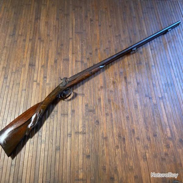 FUSIL � PERCUSSION JUXTAPOS�S A RESTAUR�