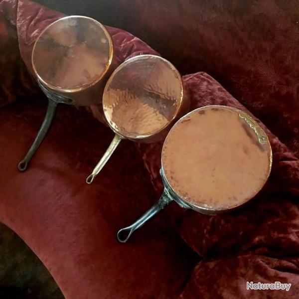 Cuivre casseroles