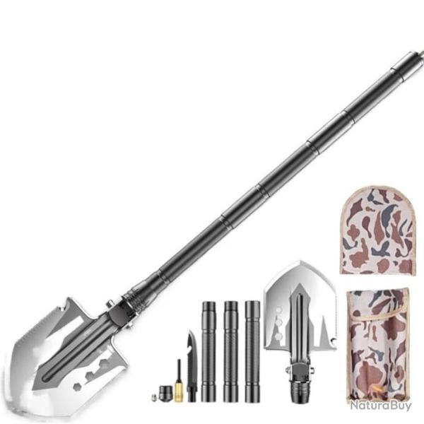 Pelle de survie multifonctions d�montable