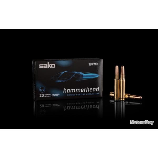 Munitions Balles SAKO HAMMERHEAD Cal. 8x57JRS 13g 200 Gr par 60