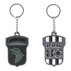 Porte-cl&eacute;s 3D PVC D-Day 80 Airborne