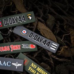 Porte-cl&eacute;s 3D PVC D-Day RAF
