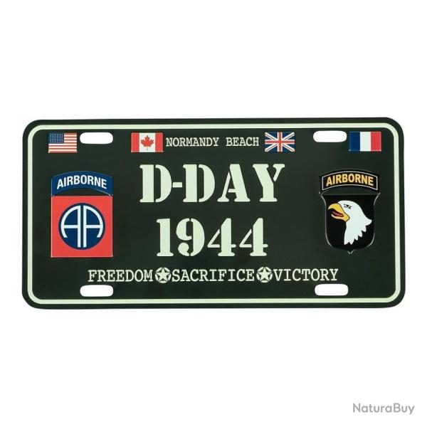Plaque d'immatriculation D-Day Normandy Beach