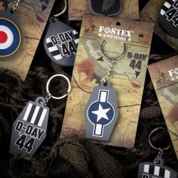 Porte-cl&eacute;s 3D PVC USAF D-Day 44