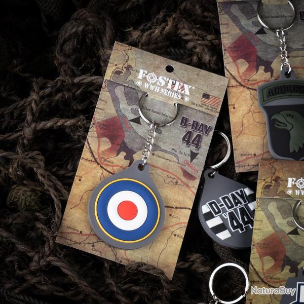Porte-cl�s 3D PVC RAF Roundel D-Day 44