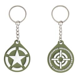 Porte-cl&eacute;s 3D PVC Allied Star