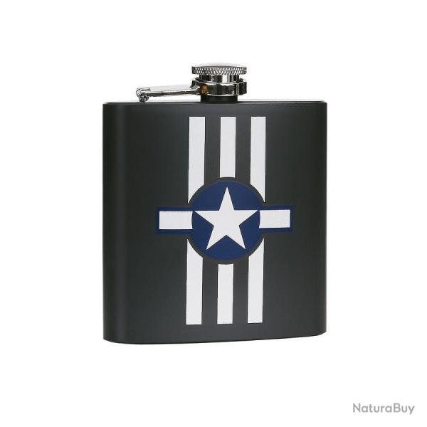 Flasque inox 170ml (6 oz) USAF Invasion Stripes