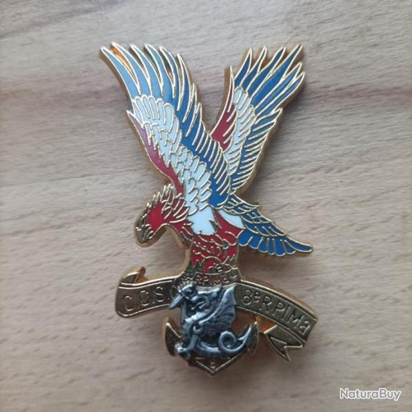 insigne militaire du 8e rpima regiment parachutistes d'infanterie de marine ccs .