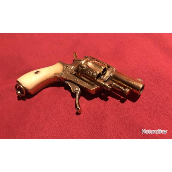 320 bulldog grav plaquettes ivoire entirement plaqu or