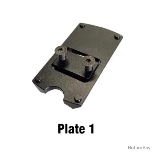 Embase montage point rouge Ruger Mark I II III MK IV 22 45 - Mod�le 1