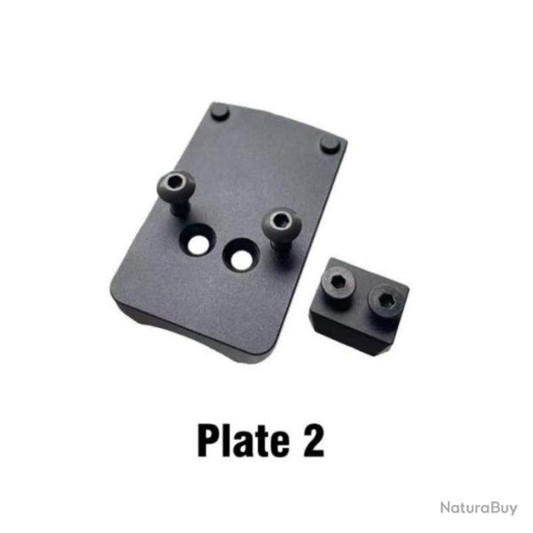 Embase montage point rouge Ruger Mark I II III MK IV 22 45 - Mod�le 2