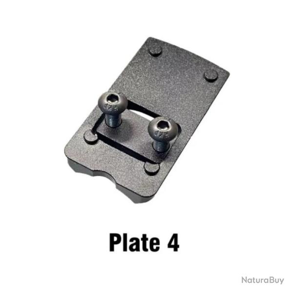 Embase montage point rouge Ruger Mark I II III MK IV 22 45 - Mod�le 4