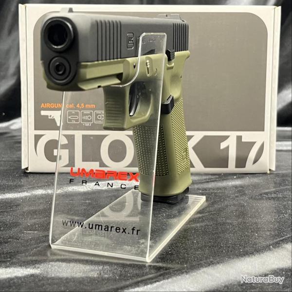 PISTOLET "GLOCK 17 GEN5" - CO2 - CAL BB/4.5MM - BLACK battlefield