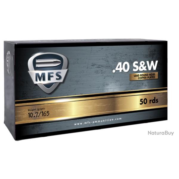 Op�ration Sp�ciale - Munitions MFS 40S&W CLRN 10.7G 165GR x2 bo�tes*