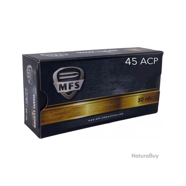 Op�ration Sp�ciale - Munitions MFS 45ACP FMJ 14.9G 230GR x2 bo�tes*