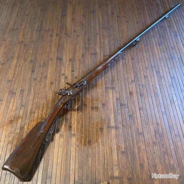 FUSIL DE CHASSE  SILEX DOUBLE CANON JUXTAPOSS PLATINE ET CANON SIGN
