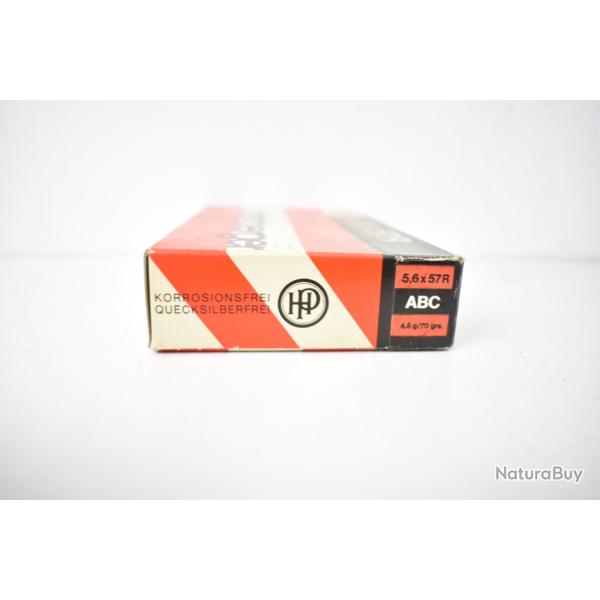 1 Boite Hirtenberger 5,6 x 57R ABC