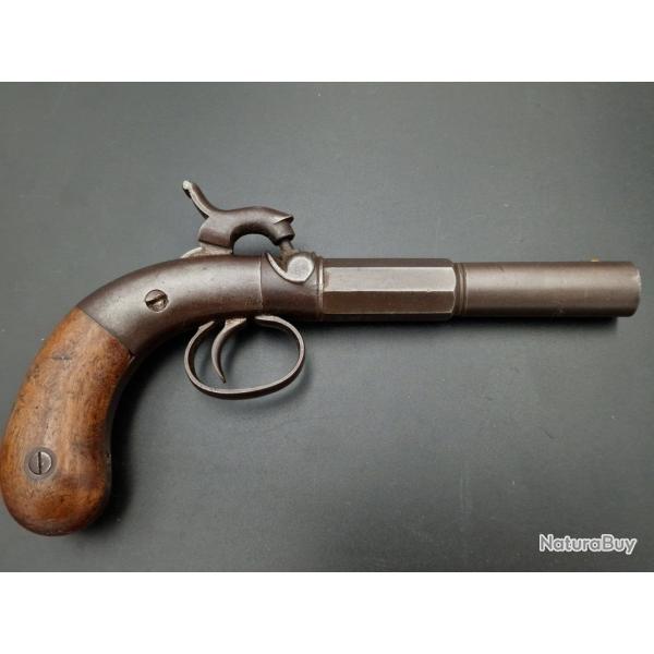 PISTOLET A PERCUSSION ALLEN & THURBER CALIBRE 36 CIVIL WAR - USA XIX� Tr�s bon  U.S.A. XIX eme Categ