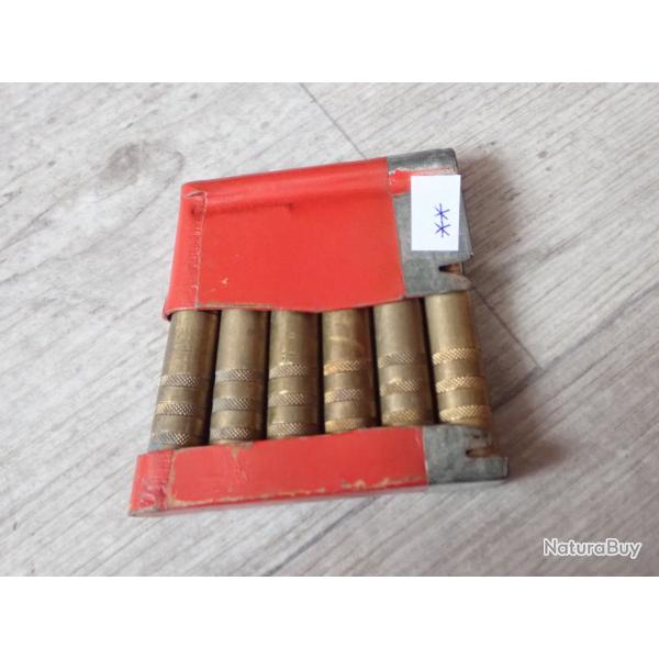 Clip de chargement pour fusil Schmidt Rubin Suisse Cartouches manipulation pour K11 ou K31