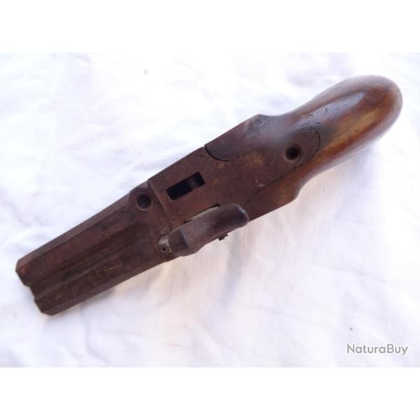 X lot pistolet a  piston a 2 canons fixes