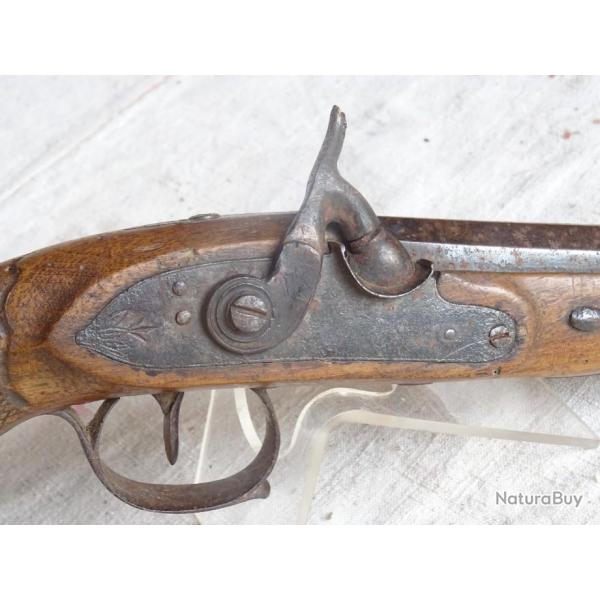 0123X beau pistolet  d'officier  d�but XIX�me