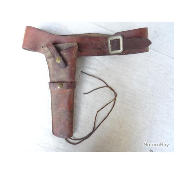 0116X , lot ,   rare �tui  pour r�volver western  ,  bon �tat