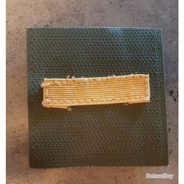 Lot de galons de poitrine Officier Arm�e de Terre.