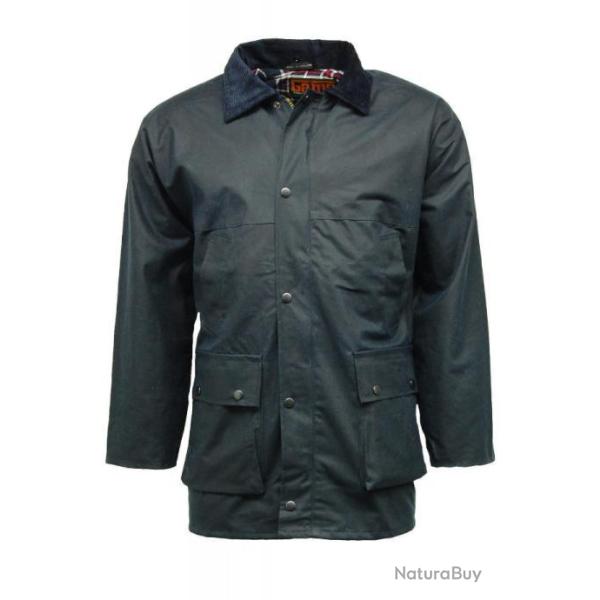 Veste Huil�e l�g�re non rembourr�e Bleu