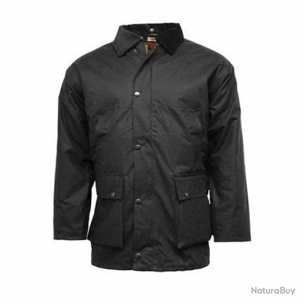 Veste Huil�e l�g�re non rembourr�e Noir