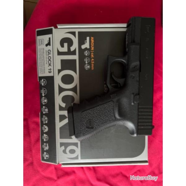 Airsoft Glock 19 calibre 4,5mm