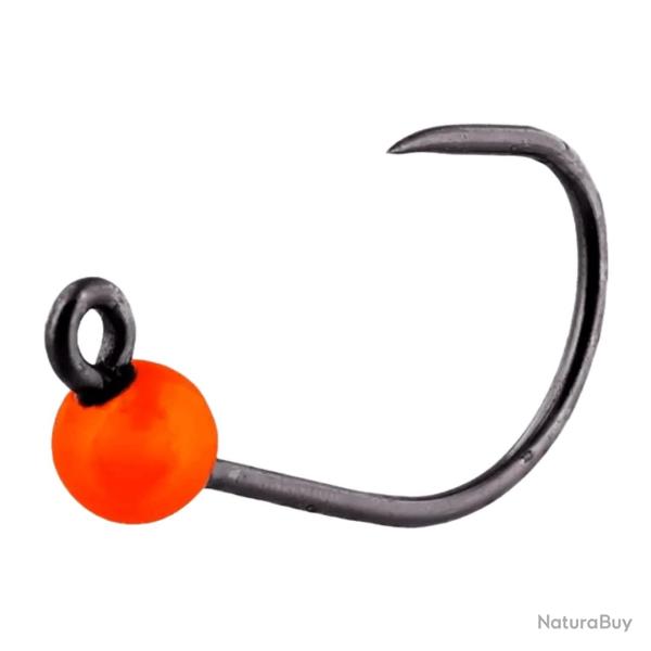 T�te Plomb�e Westin Softlure Single Hook W. Tungsten UV Orange par 5 n�6 0,7g