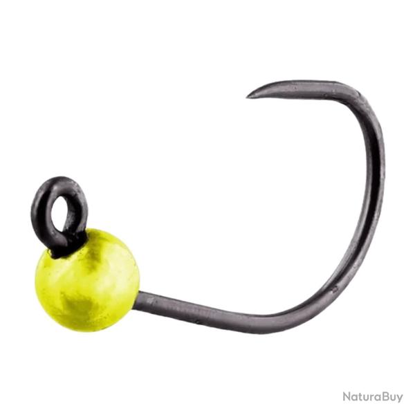 T�te Plomb�e Westin Softlure Single Hook W. Tungsten UV Yellow 1g par 5 n�6