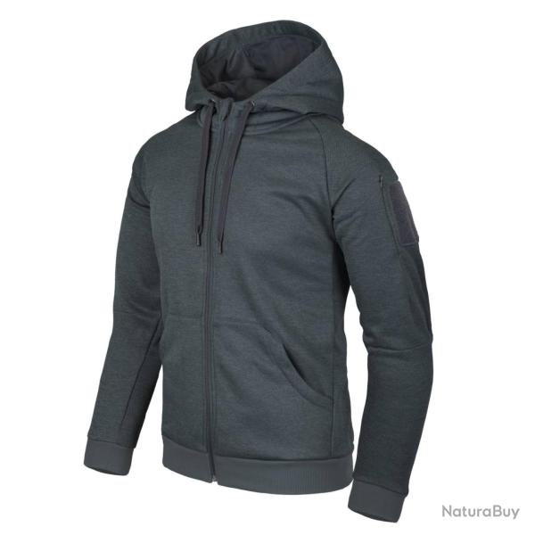 sweat � capuche tactique urbain fullzip � rey